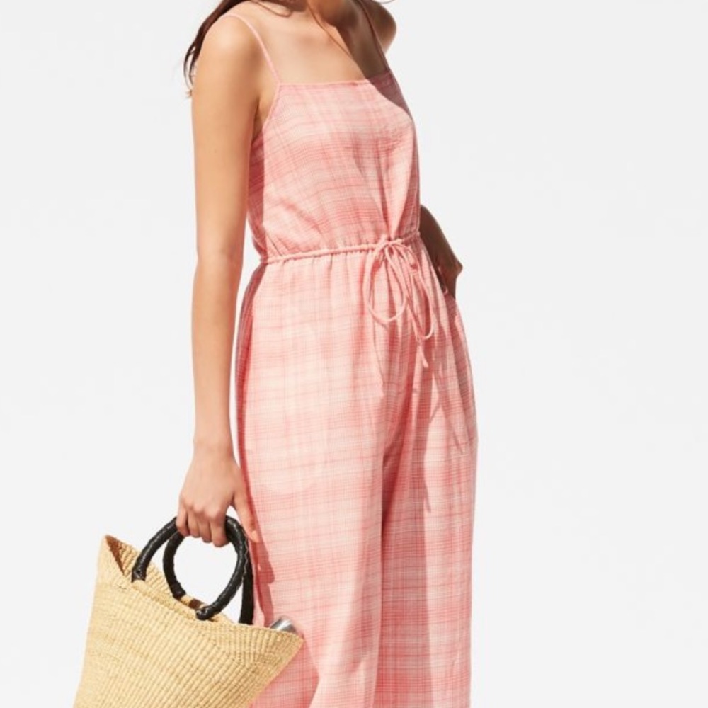 Gingham jumpsuit